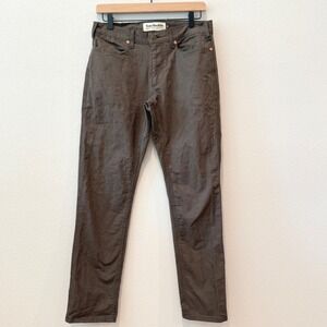 TOM BECKBE Mens Chino Pants Size 30 Brown Straight Leg Cotton Outdoors Utility